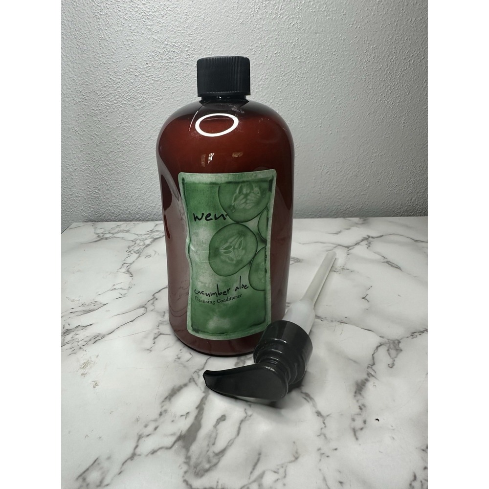Wen By Chaz Dean Cucumber Aloe Cleansing Conditioner‎ 16 fl oz New Sealed + Pump